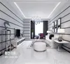Behangpapier Woondecoratie 3D Imitatie Marmer Vliesbehang Kantoorbehang Woonkamer TV Bank Eenvoudig gestreept