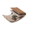 Wallets 2023 Wallet Women's Short Cross Border Small Money Clip Simple And Versatile Hardware Flower Buckle Bag