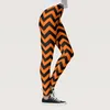 Women's Leggings Fashion Halloween Women Pumpkin Printed High Waist Elasticity 3D Legging Female For Outdoor Jogging Pants