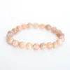 SN1084 Bracelet Sunstone de qualité supérieure Bracelet à énergie reiki infusée bijoux en pierre apaisante émotionnelle 234K