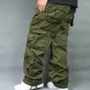 Pantalons pour hommes Multi Pocket Cargo Hommes Plus Taille Pantalon décontracté Mens Survêtement Bas Outdoor Tactique Joggers Streetwear Homme Vêtements