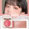 Blush MackAndy 2 couleurs Blush pêche palette visage Blush minéral pigment Palette crème brillant fard à joues visage rouge ombre Cosmestics poudre 230919