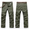 Men's Pants Cotton Mens Cargo Army Tactical Male Multi-Pocket Outwear Straight Trousers Military Pant Men Pantalon Homme