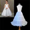 Ny högkvalitativ 2016 Vintage Flower Girl Petticoat för barn golvlängd petticoat crinoline underskirt a-line klänningstillbehör 255p