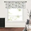 Curtain Summer Conch Shell Starfish Short Tulle Kitchen Small Sheer Living Room Home Decor Voile Drapes