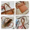 Evening Bags 2022 Summer Grass Beach Basket Bag Women's Big Latan Shoulder Bag High Capacity Women's Handbagcatlin_fashion_bags