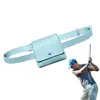 Golfväskor 1pc Ball Pu Leather Midjeväska Utomhuspåse Travelfodral Häng på bältet Portable Storage 230920