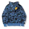 Heren Dames Sportwear Jas Jogger Trainingspak Pullover Sweatshirts Drake Zwart Hip Hop Camouflage Hoodies Mannen Haaienmond Vijf kleuren2867