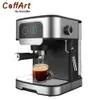 Coffart By BioloMix 1200W 20 Bar Macchina per caffè espresso Preriscaldamento istantaneo con montalatte Cafetera Cappuccino Acqua calda Vapore