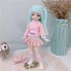 Dolls BJD Girl Dolls 30cm Kawaii 6 Points Joint Movable Dolls With Fashion Clothes Soft Hair Dress Up Girl Toys Birthday Gift Doll 230920