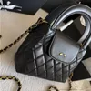 23P Materiał torebki designerka torba na ramię oryginalna torba crossbody crossbody torba skórzana torba mała kontrola luksusu designer klamry