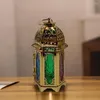 Candle Holders Stand Useful Antique Style Garden Wind Lamp Lantern Tealight Holder Polished