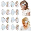 Hårtillbehör Oaoleer 3 '' Glitter Bow Clips For Baby Girls Crown Bowknote Pin Barrettes Princess Headwear Birthday