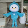 Halloween Blue Bird Mascot Costume Adult Size Cartoon Anime theme character Carnival Unisex Dress Christmas Fancy Performance Party Dress