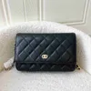 Cross Body 7A Qualité Designer Fourre-tout Sacs Luxurys Menscc Woc Chaîne Lambskin Mini Épaule Cosmétique Sac de toilette matelassé Caviar Bandoulière Sac à main Voyage Embrayage