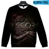 Мужские толстовки Scorn Game Merch с круглым вырезом, осенне-зимняя мужская/женская повседневная круглая толстовка