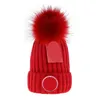 ホットデザイナーニットハットインシン人気カナダ冬の帽子クラシックレターグースプリントニットキャップラグジュアリーアウトドアファッションビーニーH4-9.20