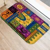 Carpets 40 60cm Mural Ancient Pattern Non-slip Suede Soft Carpet Doormat Kitchen Living Room Floor Mat Bedroom Decorative .