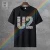 Heren T-shirts U2 Ierse Rock Band Titel Heren Zwart T-shirt S Tot 3Xl 230920