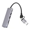 10 pz Tipo C Usb 3.0 Hub Pd Splitter di espansione a ricarica rapida Sd Tf One Driven Six Dock di espansione multifunzione