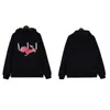 Män designer full zip up haj hoodies för kvinna svart jacka hoody hooded tröjor man kvinnor tröja långärmad teknisk hoodie storlek s-xl