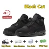 Basketball Shoes Mens Sneakers Women Trainers Sports Shoe Military Black Cat Lightning Unc Blue Cool Grey Cheery Concord High Bred Pure Violet Jumpman 4 11 4S 11S Men