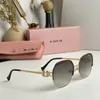 Glasses Fashion Designer Top Sunglasses Fashion Circle Men's Glasses Women's Fashion New Metal Personalized Band and Box