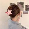 Pinces à cheveux Y2k esthétique étoile pentagramme acrylique pour femmes, charme doux et mignon, Clip Girly, accessoires de mode coréenne, cadeau