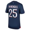 23 24 MBAPPE HAKIMI Mens Soccer Jerseys KIMPEMBE MARQUINHOS VITINHA Home Away 3rd 4th Special editions Football Shirt Short Sleeve Uniforms