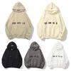 ESS HOODY MENS BAŞLARI SAYIT SADECE SOOK HOOKIES BASKILI BÜYÜK BÜYÜK HOODIE HOP HOP SOKAK KURULUCU YANLIŞ MEKTUP S-4XL ES