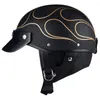 Motorcycle Helmets Men's Helmet Off-road Open Retro Face Half Women Racing