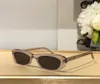 557 SHADE Sunglasses Crystal Brown Lens Women Designer Sun Glasses Shades UV400 Eyewear with Box