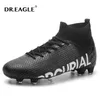 Scarpe antinfortunistiche DREAGLE Scarpe da calcio per adulti da calcio per adulti Scarpe da calcio alte per erba all'aperto Allenamento giovanile Sport Sneakers ultraleggere 230919