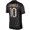 O.Dembele Kolo Muani 23 24 Soccer Jerseys Mbappe Maillot de Football 2023 2024 Hakimi Zaire-Emery G.Ramos 3rd Jersey Men Kids Sets Maillot Foot Enfants Socks Fourth Kit