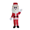 Natal Papai Noel Mascote Traje de Alta Qualidade Personagem de Desenho Animado Outfits Natal Carnaval Vestido Ternos Adultos Tamanho Festa de Aniversário Outdoor Outfit