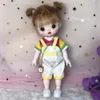 Куклы 17 СМ Мини Симпатичные Куклы BJD Модный Полный Комплект Одежды Принцесса Макияж Суставы Подвижные Аксессуары 16 СМ 1/8 Кукла Девушки Детские Игрушки Подарки 230920