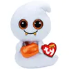 Halloween brinquedos 15cm ty beanie série grandes olhos morcego múmia gato fantasma aranha bonito macio animal boneca crianças presentes para crianças 230919