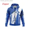 Męskie bluzy bluzy Polaris na zewnątrz motocykl z kapturem z kapturem z kapturem Bluzy Męskie Bluzy Off-road Sports z kapturem harajuku streetwear topsl230920