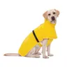 Hondenkleding Buiten waterdicht Regenjas voor huisdieren Poncho Hoge kraag Reflecterend Labrador Golden Retriever Corgi Middelgrote en grote kleding 230919