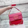 Totes Totes Designer MINI LOCO Sacs à bandoulière Fat V Cross Body Sacs à main avec poignée supérieure Femmes Rabats Sac baguette Portefeuilles simples avec boîte