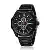 Orologio analogico al quarzo da uomo Cagarny orologio sportivo alla moda impermeabile nero inossidabile orologi maschili orologio Relogio Masculin227n