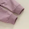 Set di abbigliamento Set di vestiti per bambina autunnale Ricamo Addensare Felpa di cotone Pantaloni Tuta calda Completo da bambino