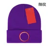 Cappello lavorato a maglia di stilista di qualità della moda nei famosi cappelli invernali canadesi Lettera classica con stampa d'oca Berretti lavorati a maglia Berretti di moda all'aperto di lusso H4-9.20