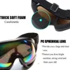 Ski Goggles Colorful frame multi-color ski goggles X400 anti ultraviolet windproof sports ski goggles snow goggles 230919