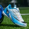 Säkerhetsskor Kids Football Boots Soccer TF Grass Antislip Training Cleats Futsal Sneaker Child's Sports Footwear Storlek 2935 230919