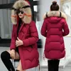 Veste d'hiver en duvet pour femme, manteau, vêtements d'extérieur à capuche, Parka épaisse en coton rembourré, manteaux de base, 2023