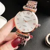 腕時計Sdotter Classic Women's Watch Designer有名なQuartz Rosegold Wrist 2023 lelogio feminino ele