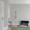 Duvar Kağıtları Japon Sade Basit Duvar Kağıdı Yatak Odası Ev Kalınlaştırılmış Dokunmayan Kıdemli Gri Yeşil Arka Plan Duvar Kağıt