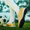 Chaussures de sécurité Chaussures de football pour adultes étudiants du campus adolescents haut herbe ongles cassés entraînement de compétition antidérapant 230919