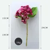 Faux Floral Feel Artificial Moisturizing Hydrangea Flower Simulation Bouquet Wedding Home Living Room Decorations